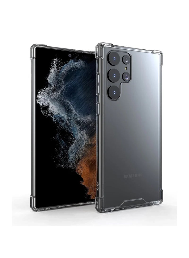 Samsung Galaxy S25 Ultra Transparent Anti-Burst Shockproof Case – King Kong Armour Clear Protective Cover with Reinforced Corners - Image 1