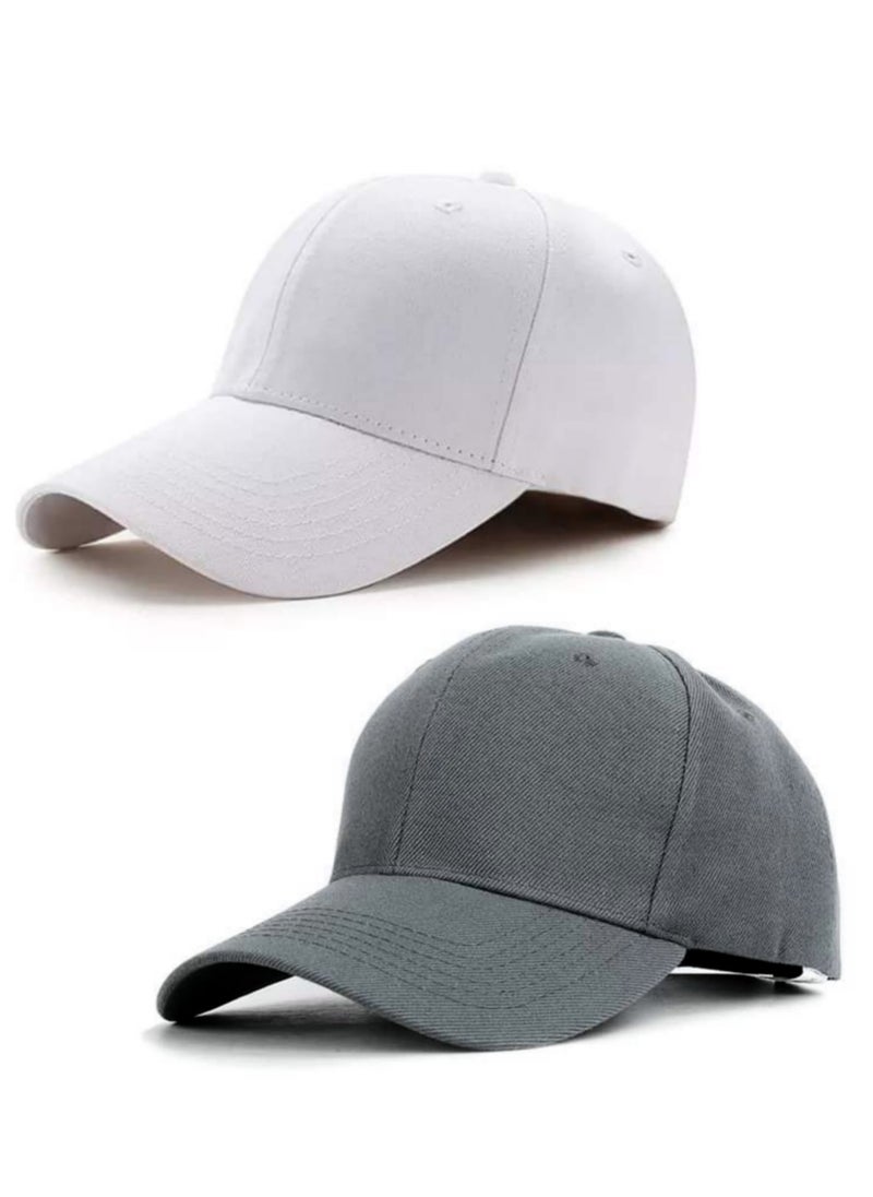 Generic - bundle of 2 sport unisex summer unique cap hat - Image 1