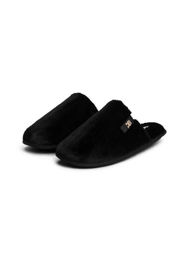 TOMMY HILFIGER Faux Fur House Shoe - Image 4