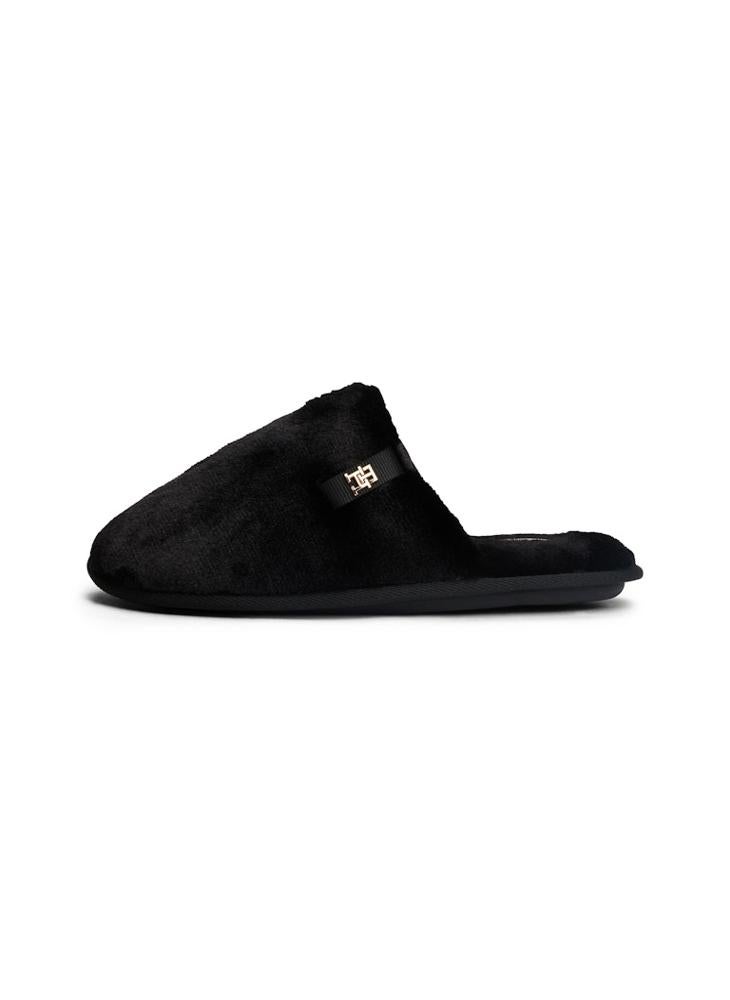TOMMY HILFIGER Faux Fur House Shoe - Image 3