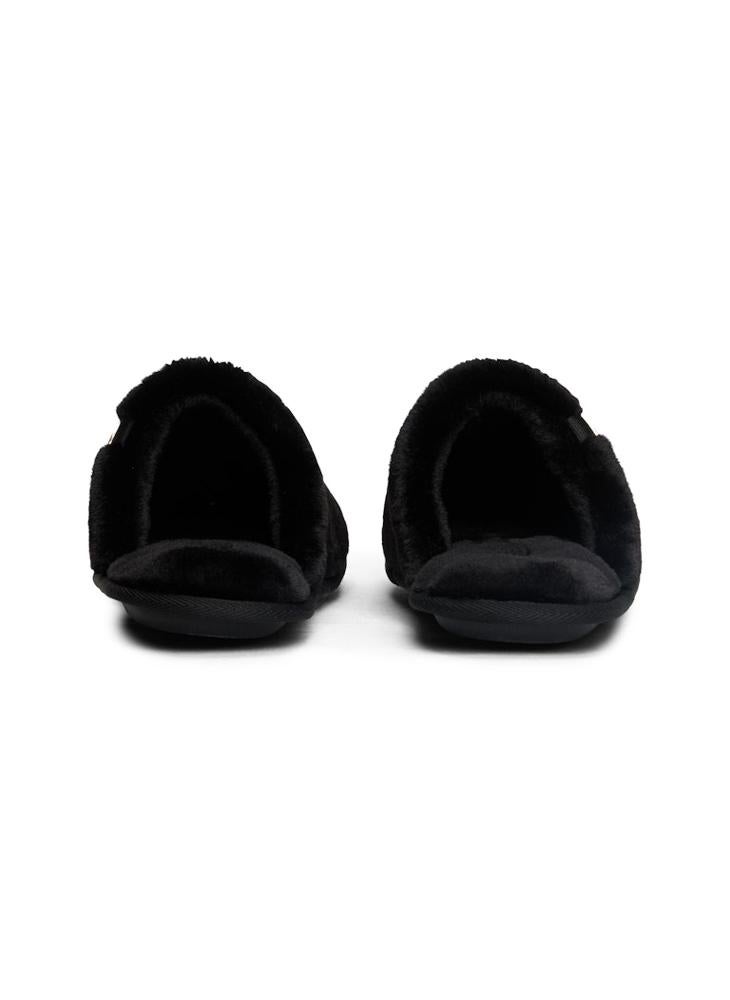 TOMMY HILFIGER Faux Fur House Shoe - Image 5