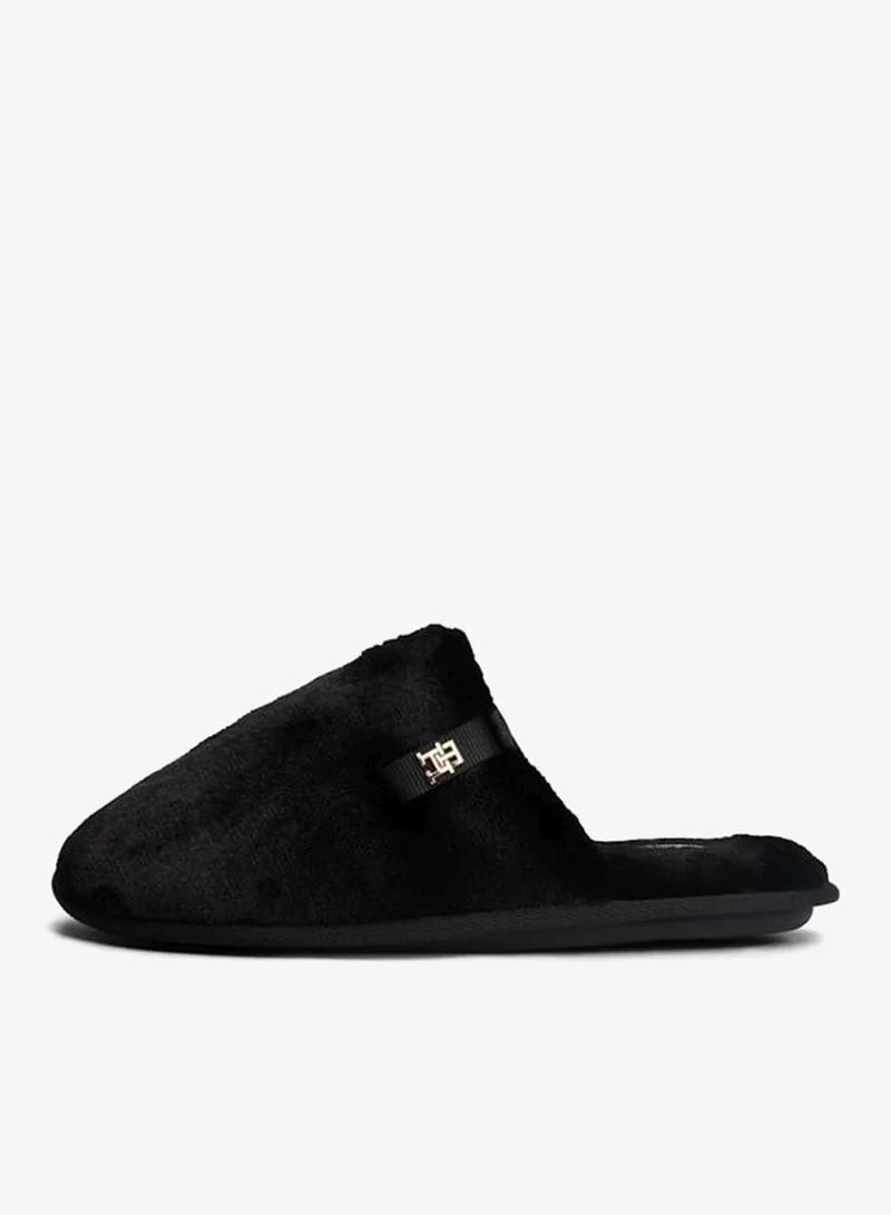 TOMMY HILFIGER  Faux Fur House Shoe for Women | Best Price UAE