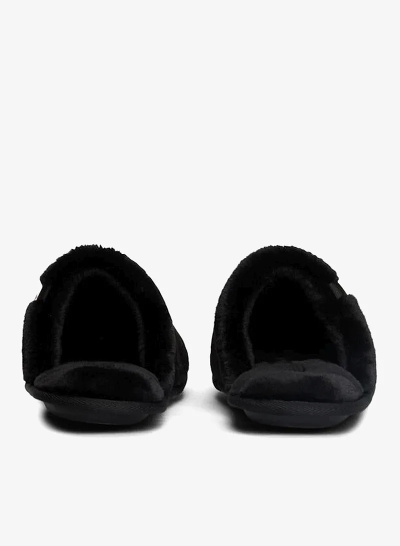 TOMMY HILFIGER  Faux Fur House Shoe for Women | Best Price UAE
