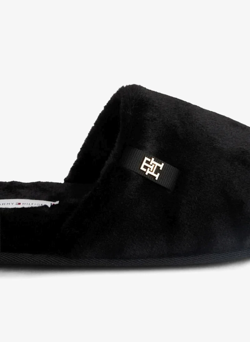 TOMMY HILFIGER  Faux Fur House Shoe for Women | Best Price UAE
