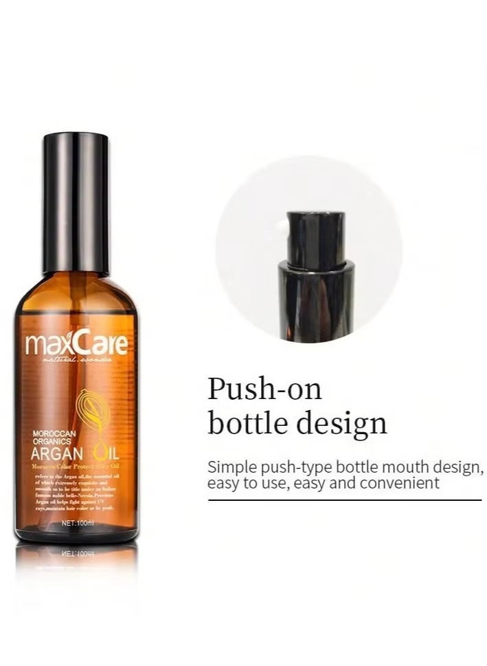 Maxcare Organic Argan Oil Hair Serum 100ml - Image 2