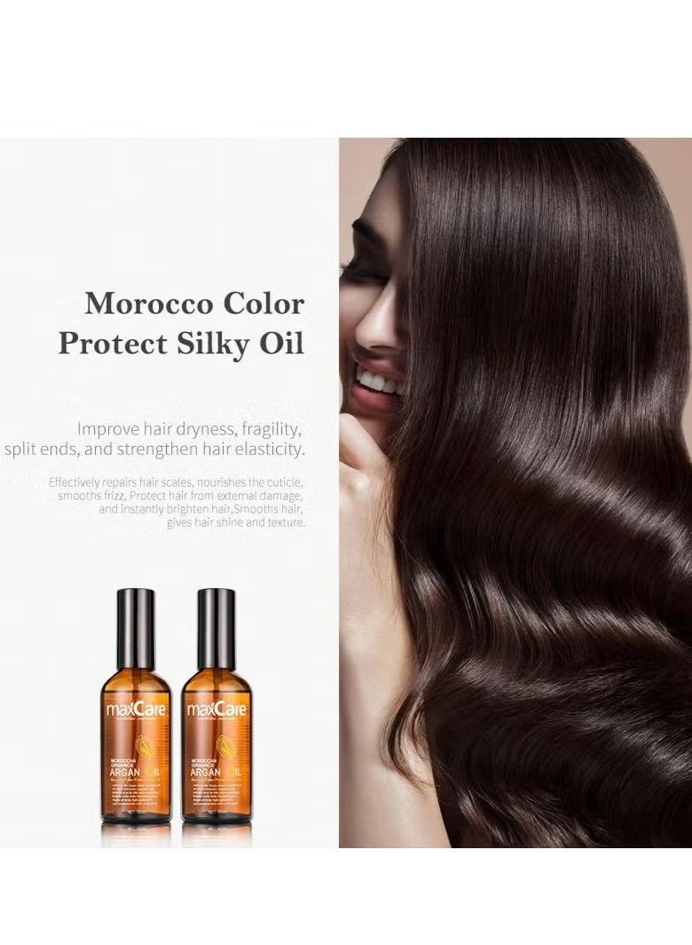 Maxcare Organic Argan Oil Hair Serum 100ml - Image 5