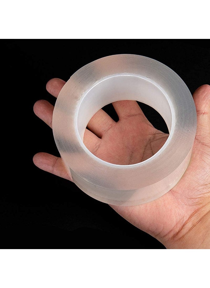 Caulking Sink Tape For Waterproof Tape Kitchen And Bathroom Tape Transparent Sink Kitchen Tape silicone sink protector sink sealer for tape 1 Pack 3 Meter  - Image 4