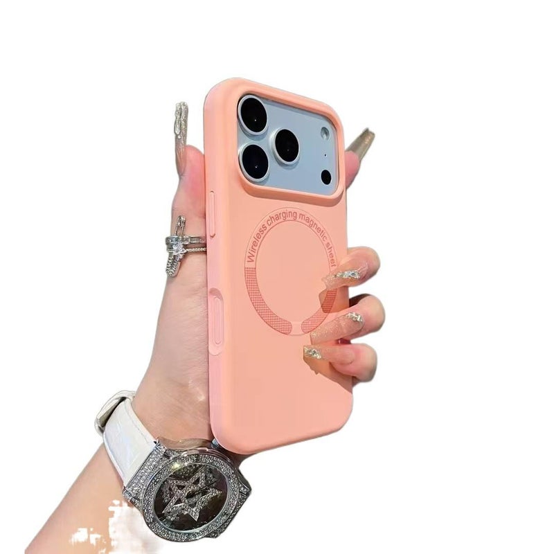 غطاء واقي | أبيض سيليكون | حماية من السقوط | مغناطيس قوي | مقاوم للصدمات لـ iPhone 15 / 15 Plus / 15 Pro / 15 Pro Max - Image 5
