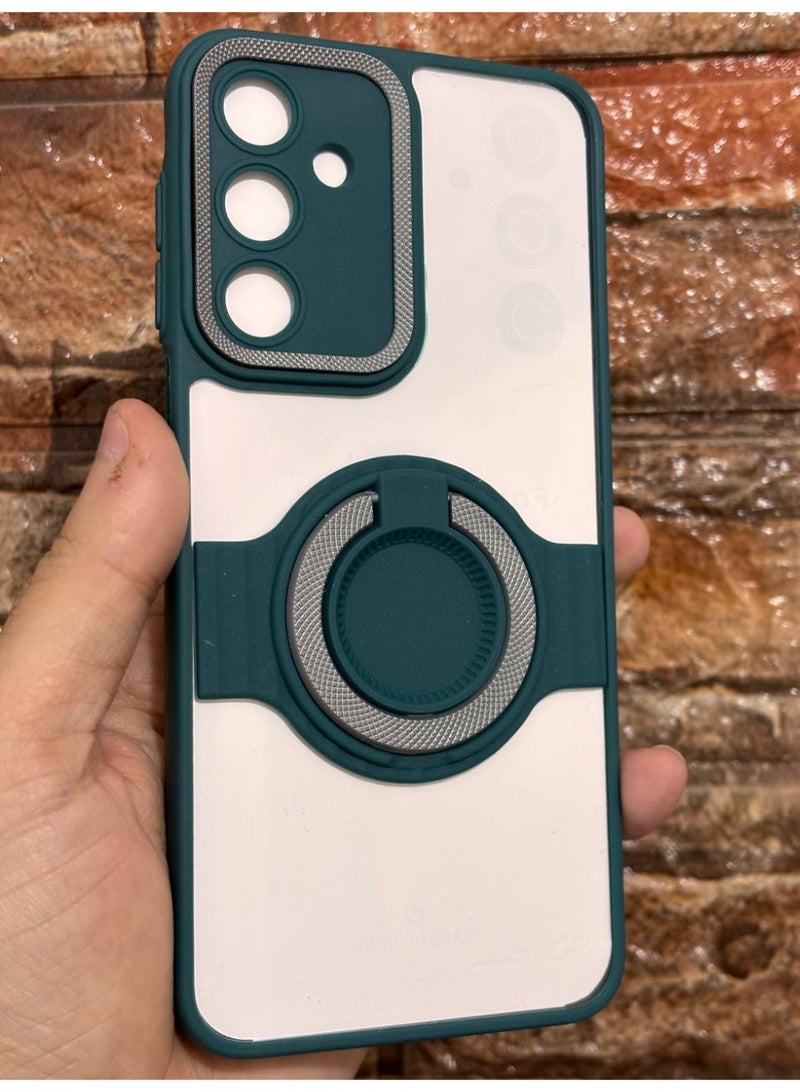 A circular back cover compatible with the phone Samsung A56 - Image 1