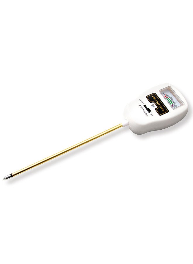 Generic 4 in 1 Soil Tester Humidity Light pH Tester Nutrient Meter 90° Foldable Plant Cultivation Garden Tools for Potting Plant  - Image 3