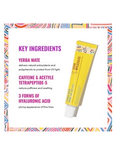 GOOD MOLECULES Yerba Mate Wake Up Eye Gel - Yerba Mate, Hyaluronic Acid and Caffeine to Hydrate, Minimize Puffiness and Swelling - Skincare for Face  - Image 3