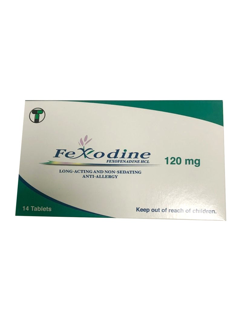 120 Mg Tablets 14'S  Anti-Allergic Medicine