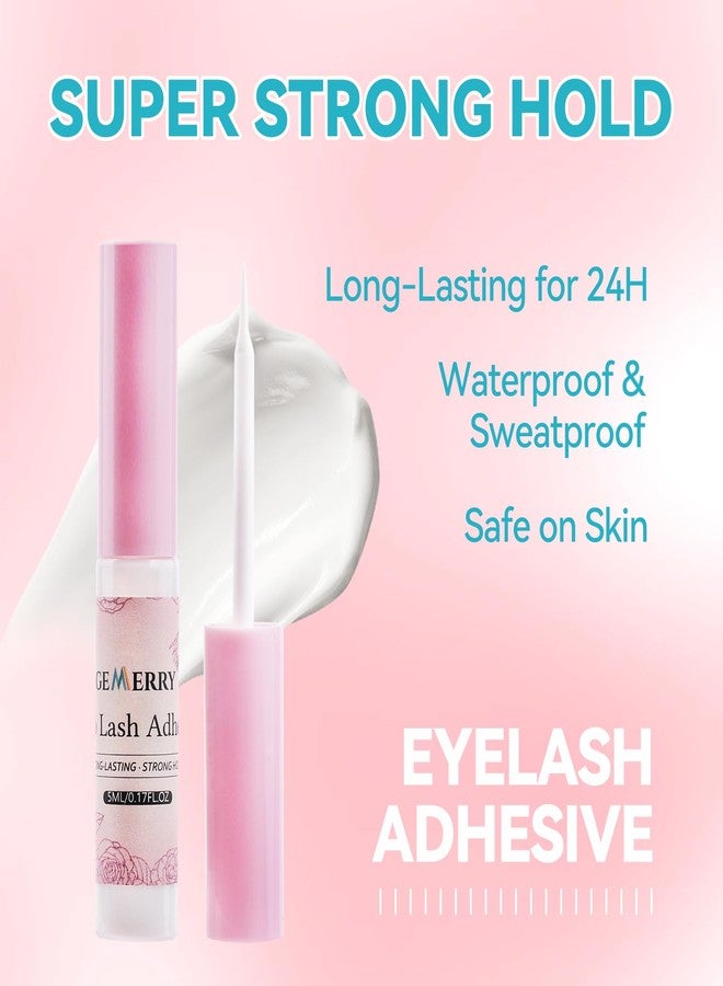 GEMERRY Strip Lashes Kit Fluffy False Eyelashes With Strip Lash Glue Mink 10 Pairs False Lashes Magnetic Lashes Kit by GEMERRY, A04 - Image 4