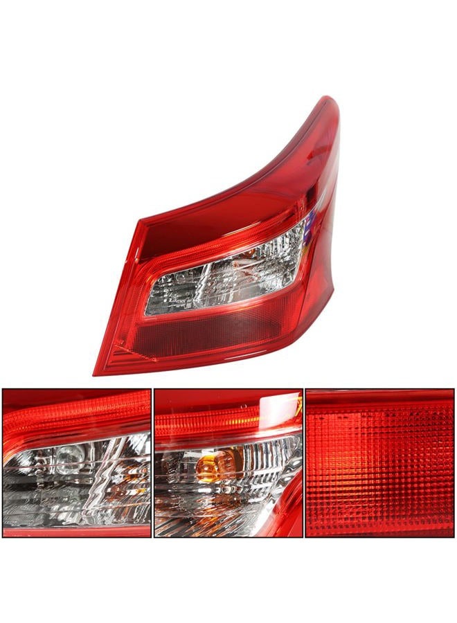 marddpair RH Outer Tail Light Replacement for 2016-2018 Nissan Sentra Right Passenger Side Rear Brake Lamp 265503YU0A - Image 4