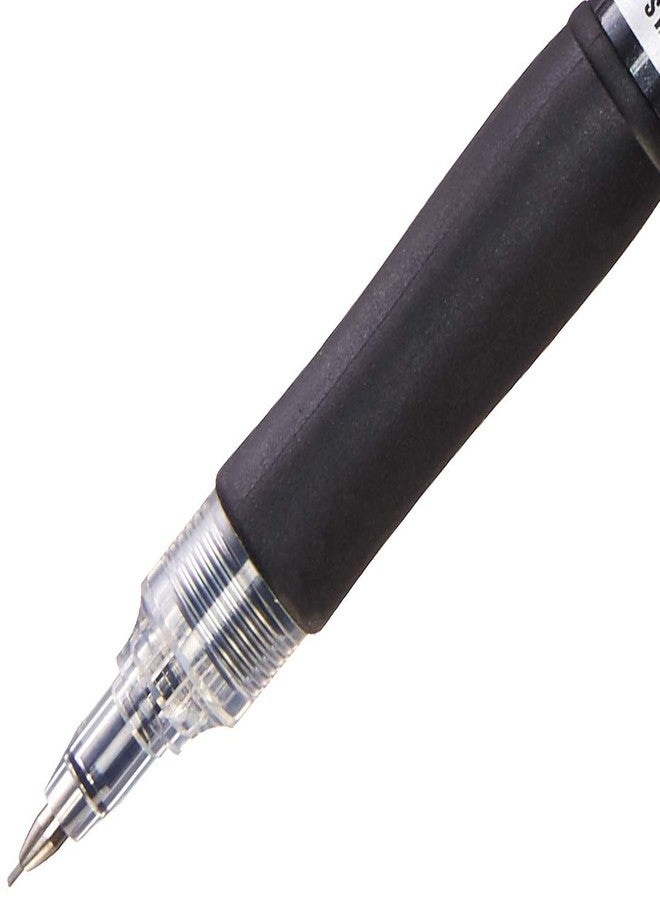 Platinum Mechanical Pencil Oleenu Shield, 0.5mm, Metallic Black (MOLS-200-#1) - Image 2