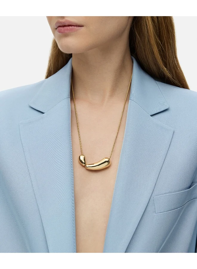 Ipekyol Two-Piece Metal Necklace