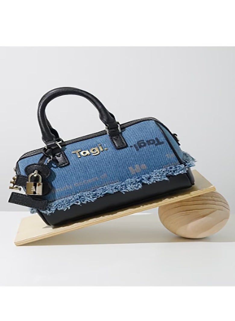 TG - Tagi Treasure Chest mini Boston Bag Tote Shoulder Crossbody Bag - Image 1