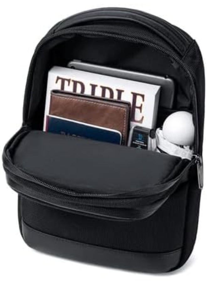 شنطة كروس بحمالة طويلة تمر بالجسم مقاومة للماء، لون رمادي، مقاس 19 × 17.2 × 7.2 سم - Image 3