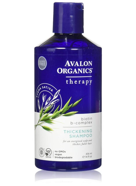 Avalon Organics Avalon Organics Thickening Shampoo Complex (Packaging may vary), Biotin B, 14 Fl Oz 
