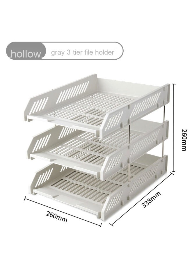 Deli Thickened Plastic Document Holder - Vertical Storage Solution