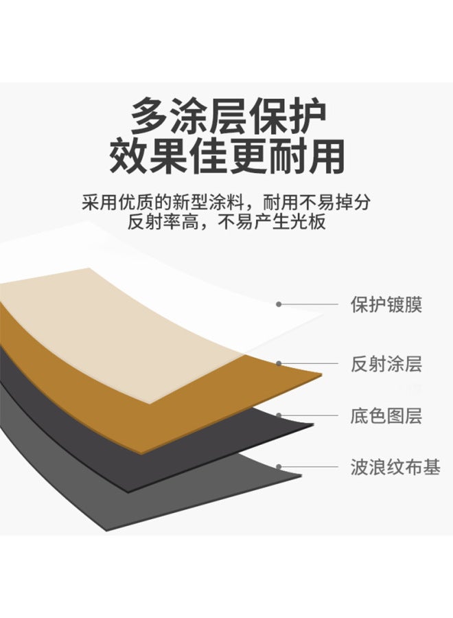 Neutral Shooting Fill Light Board, Full Size, Mobile Phone Camera Lighting Board, Portable Photography Folding Reflective Board - Image 4