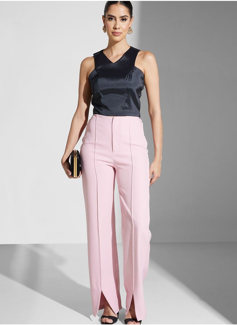 Golden Apple - V-Neck Crop Top - Image 1