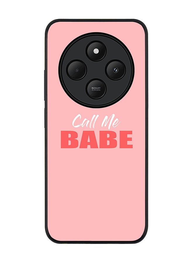 Stylizedd For Xiaomi Poco C75 Case,Slim fit Camera Protection, Shockproof Thin Phone cover - Call me babe - Image 1