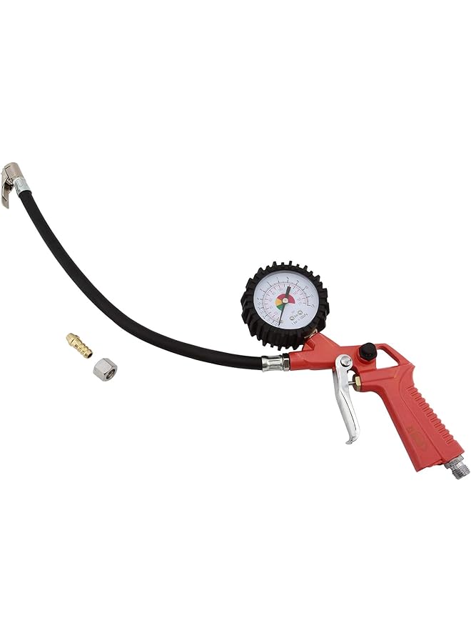 BMB Tools Tire Inflating Gun | Air Pressure Gauge For Tires | Air Compressor Tire Inflator Attachment | Nozzle Tire Gauge Air Chuck - Image 3