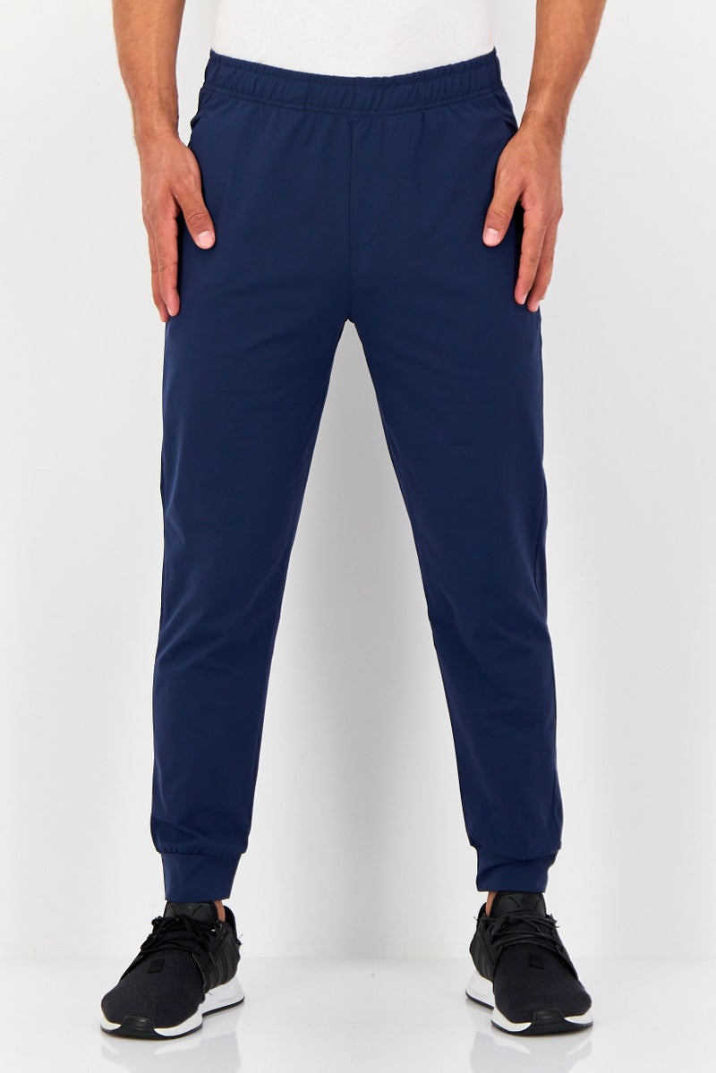 RBX Men Sportswear Fit Outdoor Track Pants, Navy  - Image 1
