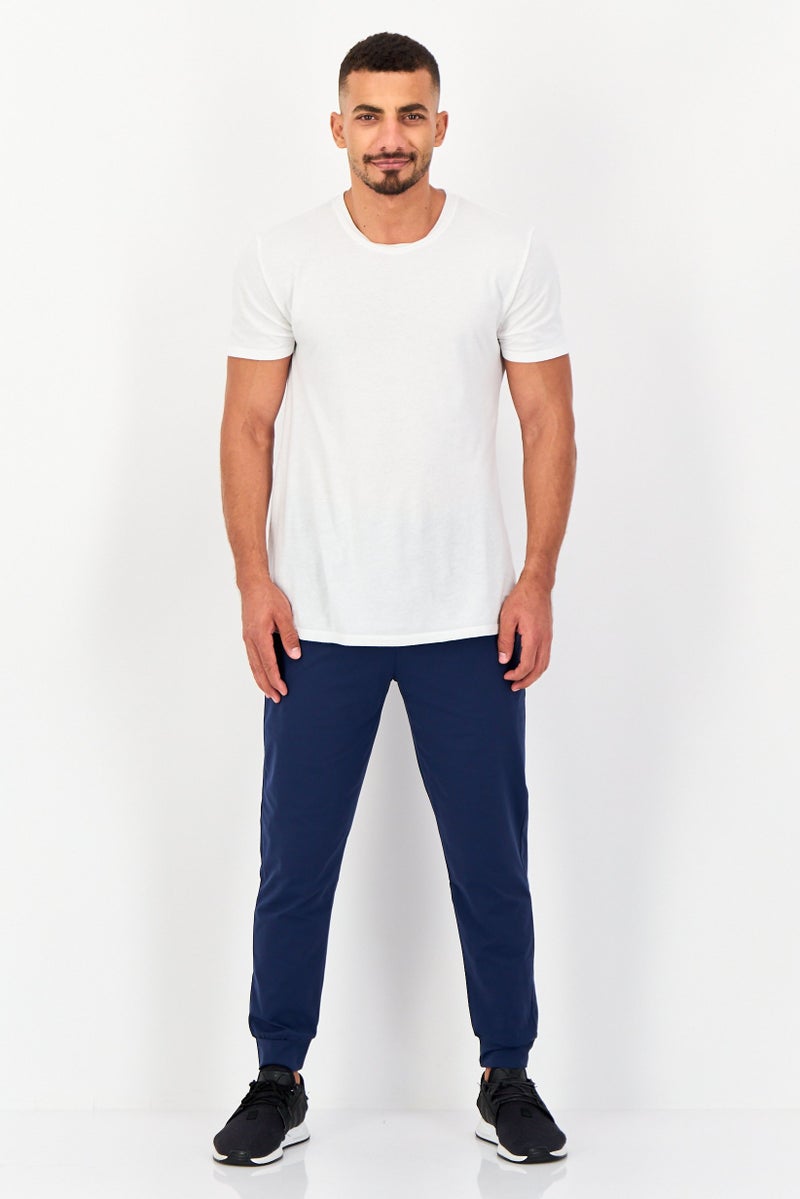 RBX Men Sportswear Fit Outdoor Track Pants, Navy  - Image 3