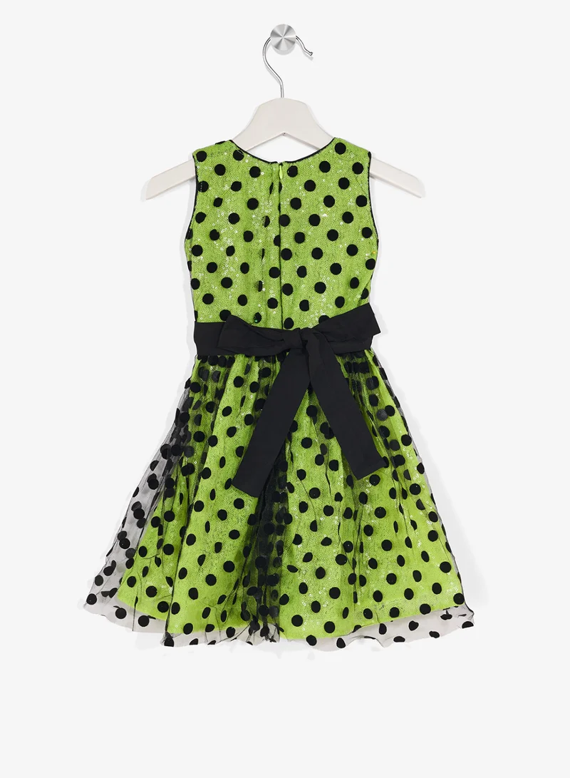 Little Golden Apple Little Polka Dots Dress
