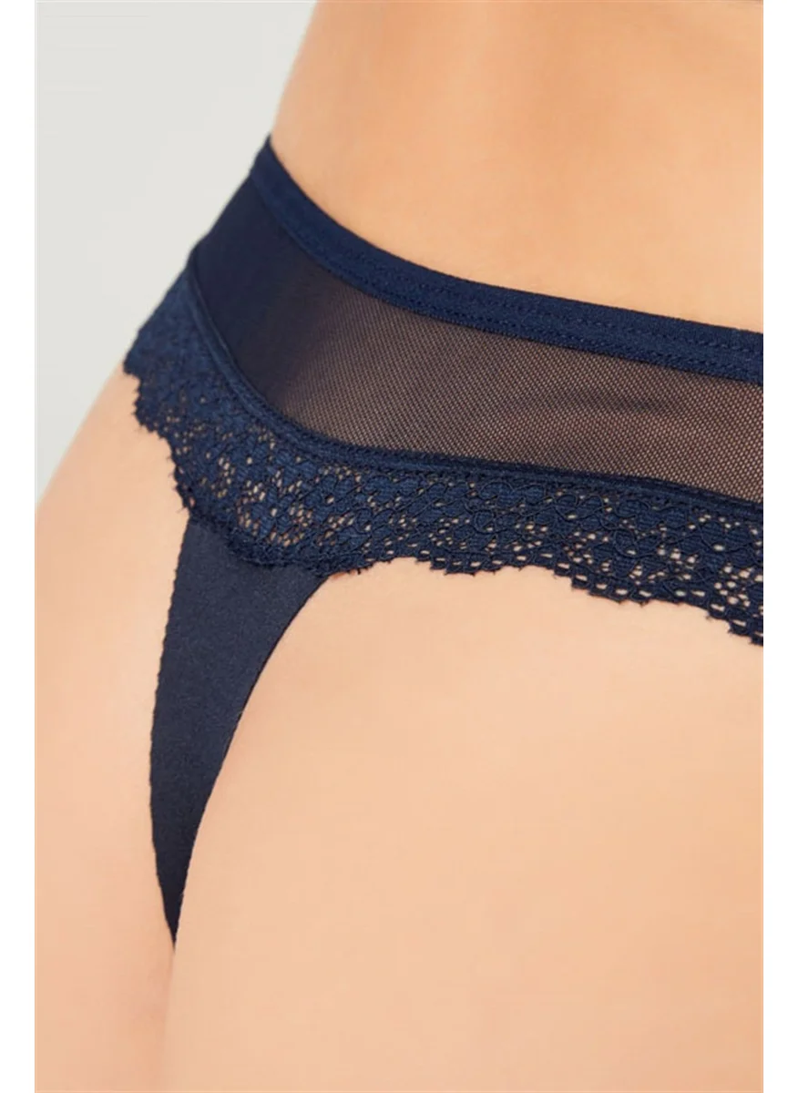 كوتن هيل Lace Detailed Women's Thong 7-Pack Panties