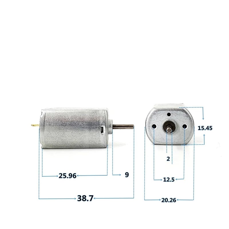 FK131SH 4030E Carbon Brush Electronic Starter DC 3V 3 7V 27700RPM Ultra High Speed Motor - Image 5