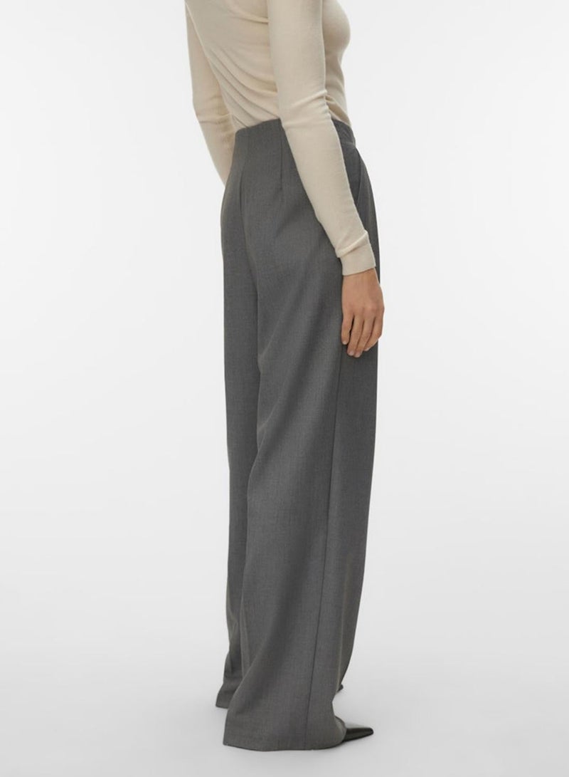 VERO MODA High Waist Wide Leg Trousers - Image 2