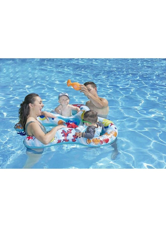 Poolmaster - Mommy & Us Swimming Pool Baby Rider 2 Child Multicolor - Image 1
