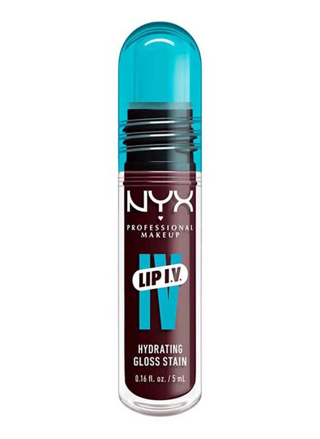 NYX PROFESSIONAL MAKEUP Lip Iv Hydrating Gloss Stain Lip Gloss + Serum Up To 12Hr Hydration High Pigment Wet Shine Finish Mauve N' Moist!  - Image 2