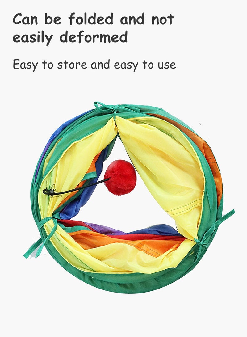 Kidle Interactive Cat Toys Kitten Toys Durable Cat Tunnel Play for Indoor Cats - Image 5