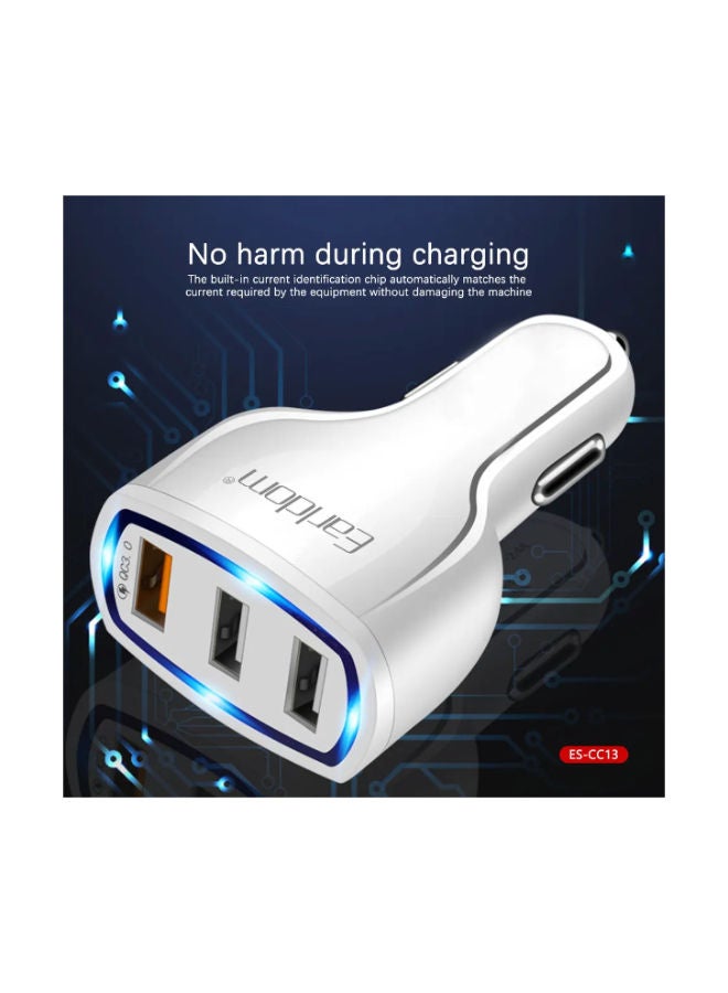 EARLDOM 5V 3.1A Car Charger with 3 USB Car Adapter USB Car Charger for iPhone - Image 2