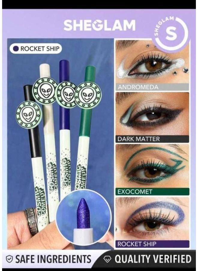Milky Way Eyeliner Pencil - Exocomet Blue - Image 3
