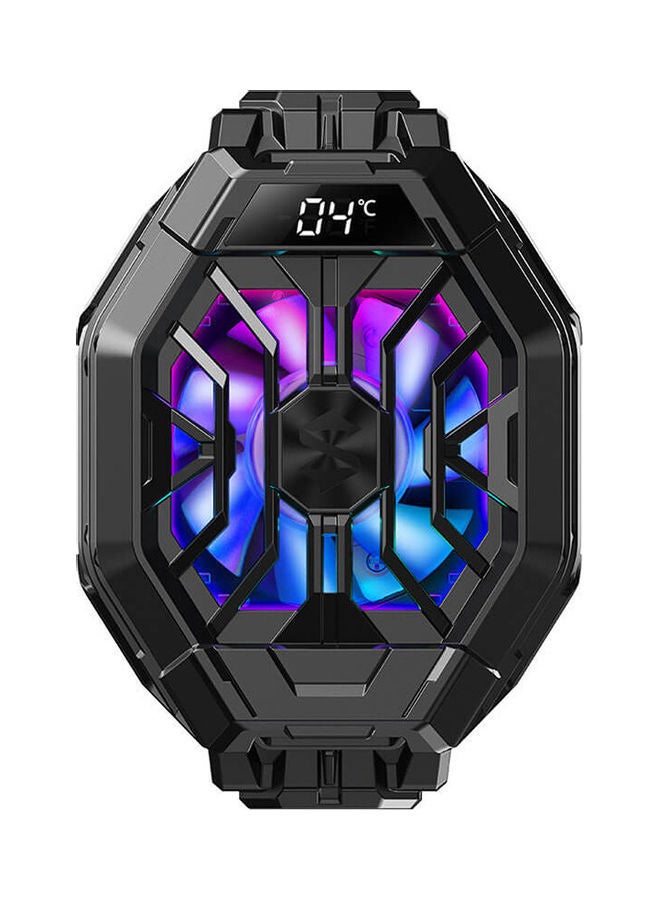 NIBEMINENT Shark Smartphone Semiconductor Heatsink Cooling Fan Black - Image 1