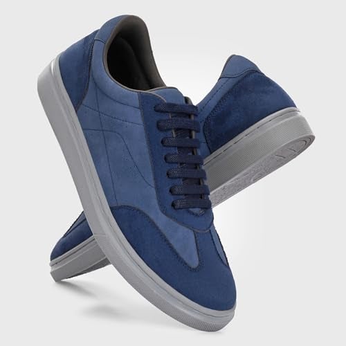 Cruiser Sneaker for Men | Lightweight & Comfortable | Stylish Lace-Up Casual Footwear with Cushioned Insole | Perfect for Versatile Outfits (2533) - Image 4