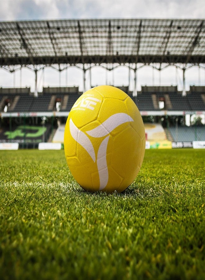 كرة قدم WILLAGE® | متعددة الألوان، مقاس 5، كرة قدم واحدة | كرة قدم | كرة قدم شوارع | مصنوعة من المطاط المصبوب - Image 2