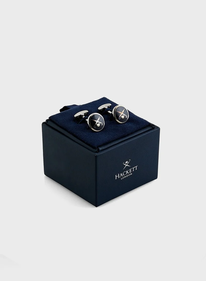 Hackett Brolly Bowler Logo Cufflinks