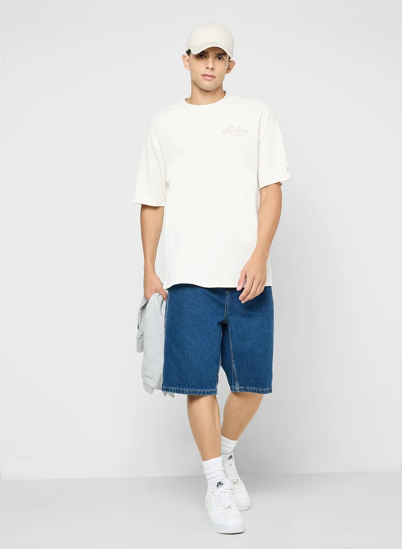NEW ERA Waffle Oversized T-Shirt