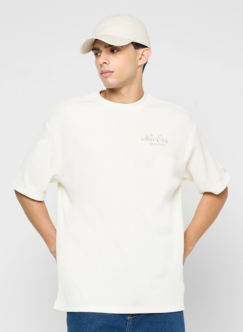 NEW ERA Waffle Oversized T-Shirt - Image 1