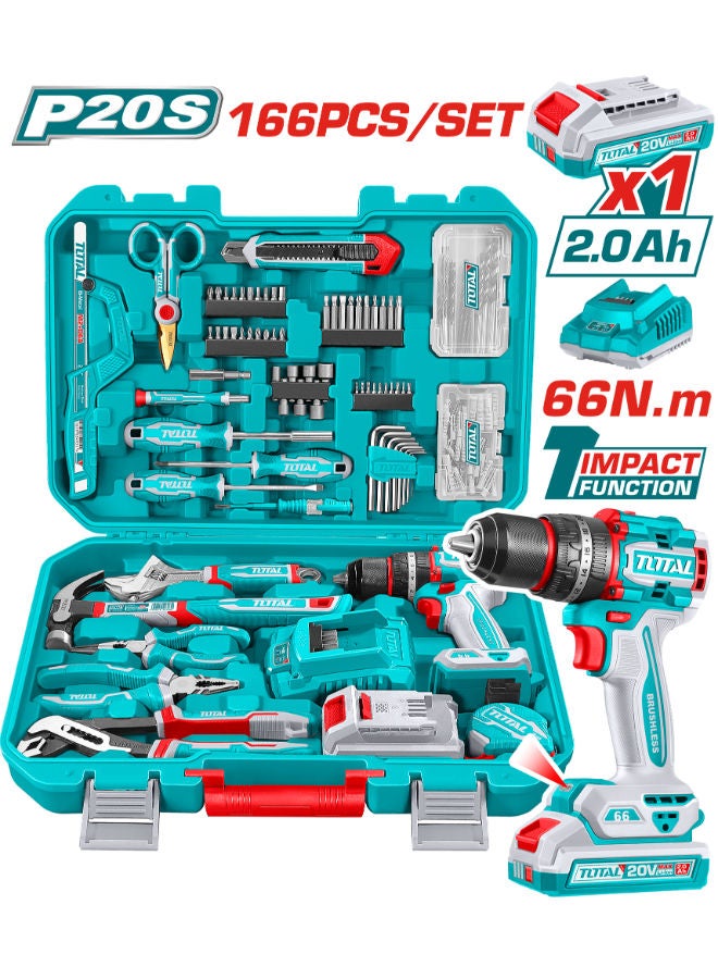 166 Pcs Tools Set THKTHP41667