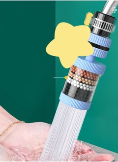 Angmei 360° rotating water filter universal interface detachable and washable faucet filter household tap water splash-proof shower head Universal water purifier  - Image 2