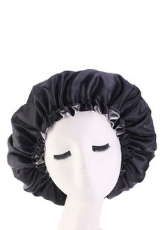 JoyousSto Women's Adjustable Double-Sided Satin Silk Soft Hat Soft Double-Sided Sleeping Cap  - Image 1