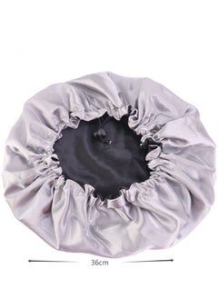JoyousSto Women's Adjustable Double-Sided Satin Silk Soft Hat Soft Double-Sided Sleeping Cap  - Image 3