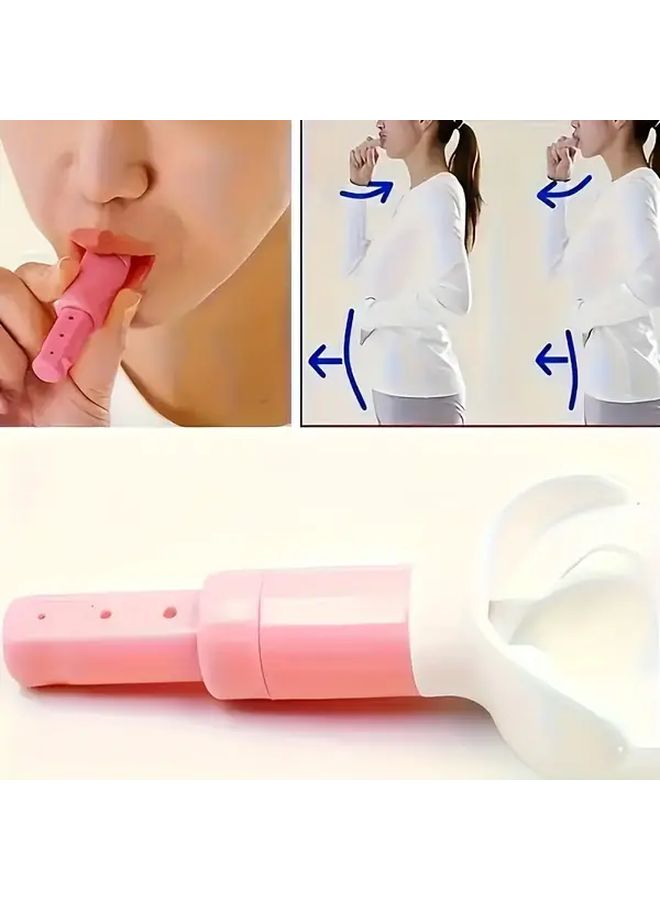 مدرب التنفس البطني الأزرق للكبار جهاز محمول لتمرين الحجاب الحاجز قوة القلب يوغا بيلاتس - Image 5